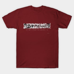 Zipperhead! (Black & White) T-Shirt